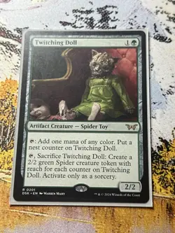 MTG Twitching Doll ** Duskmourn: House of Horror ** English - Image 4