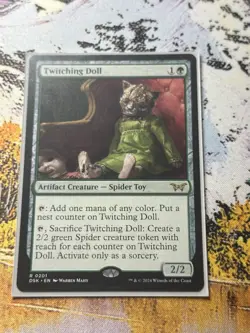 MTG Twitching Doll ** Duskmourn: House of Horror ** English - Image 5
