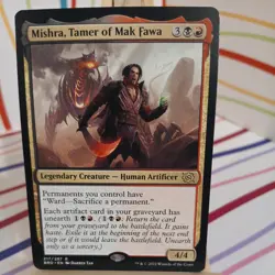 MTG Mishra, Tamer of Mak Fawa The Brothers' War Regular Rare NM - Image 1