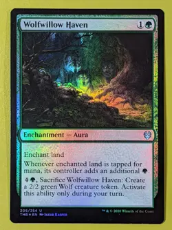 FOIL Wolfwillow Haven x1 Theros: Beyond Death 1x Magic the Gathering MTG - Image 1