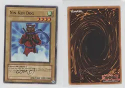 Nin-Ken Dog Unlimited YuGiOh Dark Crisis #DCR-002 2003 0l37 - Image 3