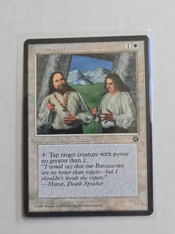 Aysen Bureaucrats (Art A) - Homelands - MP - MTG Magic - Common - Creature - Image 1