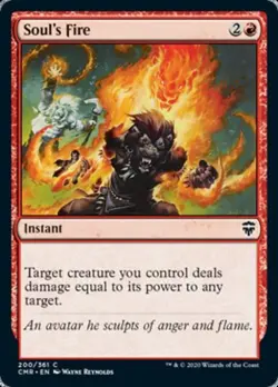 Soul's Fire - Near Mint MTG Commander Legends - Image 1
