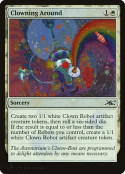 Clowning Around C Galaxy Foil #292 | UNF Unfinity | MTG - Image 1