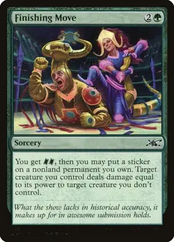 Finishing Move C Galaxy Foil #425 | UNF Unfinity | MTG - Image 1