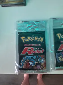 All HEAVY Team rocket Booster Pack Pokemon WOTC Art Set - Image 2