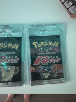All HEAVY Team rocket Booster Pack Pokemon WOTC Art Set - Image 5