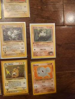 Pokemon Vintage First Edition/ Base Set Lot With Charizard And Rare Cards - Image 5
