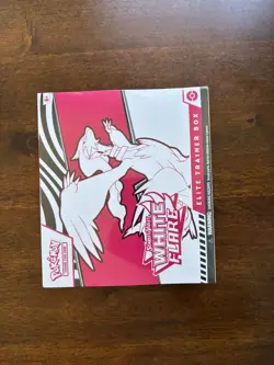 Pokemon TCG White Flare Elite Trainer Box ETB “Factory Sealed” IN HAND - Image 1