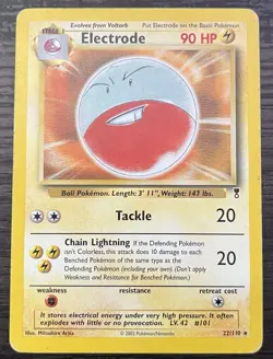 Electrode 22/110 Pokemon TCG Legendary Collection Regular Rare MP - Image 1