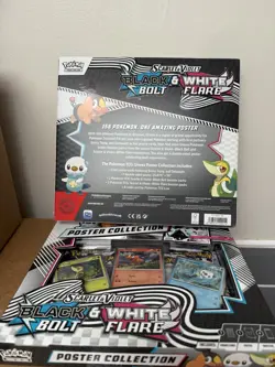Pokemon TCG Unova Poster Collection Black Bolt White Flare - Image 2