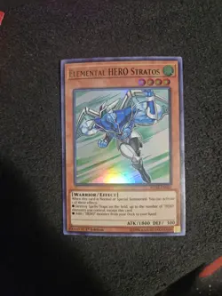 Elemental Hero Stratos - BLHR-EN061 - Ultra Rare 1st Ed Yugioh - NM - Image 1