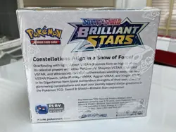 Brilliant Stars Factory Sealed Pokemon Booster Box (includes clear box) - Image 4