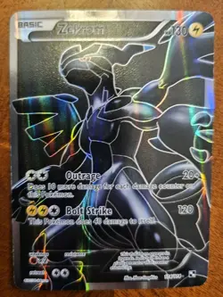 ZEKROM FULL ART #114 POKEMON BLACK & WHITE 2011 LP - Image 1