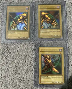 Yugioh Exodia Pieces 2 Arms And 1 Leg LOB-121 LOB-122 LOB-123 - Image 1