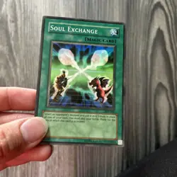 YuGiOh Soul Exchange Holo Finish Unlimited #SDY-041 NM-MT OC904 - Image 1
