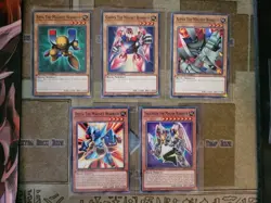 YUGIOH VALKYRION THE MAGNA WARRIOR SET + BETA + GAMMA + ALPHA + DELTA SBCB COMMO - Image 1