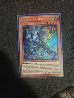 Yugioh! Elemental HERO Liquid Soldier LDS3-EN103 Limited Edition Secret Rare - Image 1