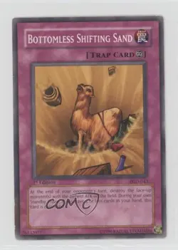 Bottomless Shifting Sand 1st Ed. YuGiOh Pharaonic Guardian #PGD-043 2003 06ak - Image 1