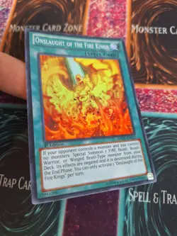 Yugioh Onslaught of the Fire Kings SDOK-EN022 Super Rare 1st Edition Near Mint - Image 2