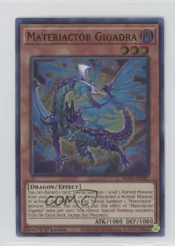 Materiactor Gigadra (SR) 1st Ed. YuGiOh Blazing Vortex #BLVO-EN081 gl9 - Image 1