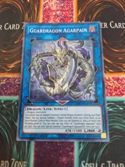 Yugioh Guardragon Agarpain SAST-EN053 Super Rare 1st Edition Near Mint - Image 1