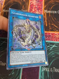 Yugioh Guardragon Agarpain SAST-EN053 Super Rare 1st Edition Near Mint - Image 2