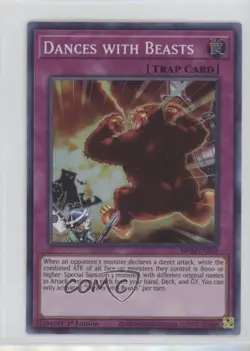 Super Rare - Dances with Beasts 1st Ed. YuGiOh Tin of Lost Memories 0t0 - Image 1