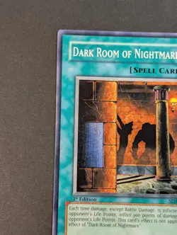 Yugioh TCG - 1x Dark Room of Nightmare - SD3-EN022 - LP - 1st Edition - Common - Image 3