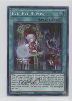 Super Rare - Evil Eye Repose 1st Ed. YuGiOh Tin of Lost Memories #MP20-EN241 0t0 - Image 1