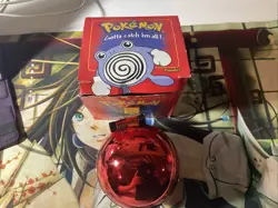 1999 Pokemon POLIWHIRL LIMITED EDITION 23k Gold Plated Card Pokeball Red Box - Image 1