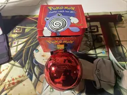 1999 Pokemon POLIWHIRL LIMITED EDITION 23k Gold Plated Card Pokeball Red Box - Image 2