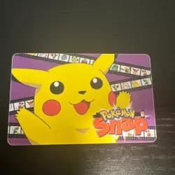 Pokemon Snap Pikachu Blockbuster Video Smart Card 1999 Nintendo - Image 1