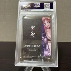 One Piece Nami/Robin Gummy Card PSA 9 Special Party Collectible Card - Image 2