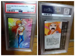 One Piece Nami 20th Anniversary Trading Card PSA 9 Mint Condition - Image 1