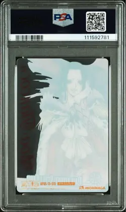 One Piece Hancock Morinaga Wafers PSA 10 Collectible Card - Rare Find - Image 2