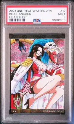 PSA 9 Boa Hancock One Piece Trading Card Collectible Fans Item - Image 1