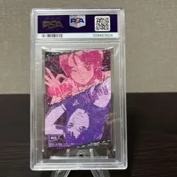 One Piece Nami/Robin Gummy Card Caramel Popcorn 3 PSA 9 Graded Collectible - Image 2