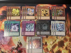 Yugioh Crystron Deck Core Lot Of 26 Cards With Tokens NM - Image 1