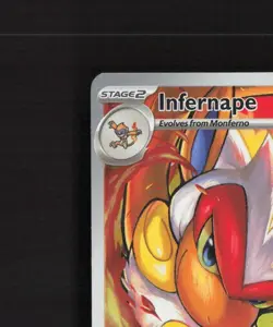 Infernape 173/167 Twilight Masquerade Full Art Ultra Rare Holo Pokemon Card NM - Image 3