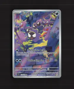 Gastly 177/162 Temporal Forces Full Art Ultra Rare Holo Pokemon Card NM - Image 1