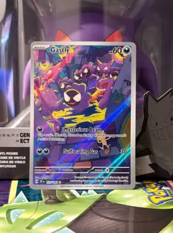 Gastly 177/162 Temporal Forces Full Art Ultra Rare Holo Pokemon Card NM - Image 1