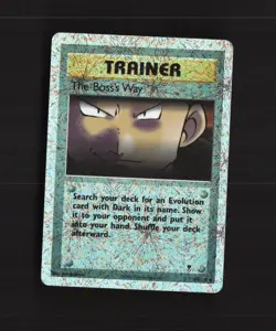 The Boss's Way 105/110 Legendary Collection Reverse Holo Pokemon Card LP - Image 1