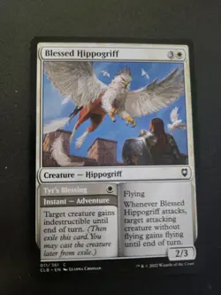 MTG Blessed Hippogriff #11 CL Battle for Baldur's Gate -Combine Ship 1-10 $4.88 - Image 1