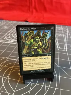 Vintage 1998 MTG Exodus Culling The Weak NM - Image 1