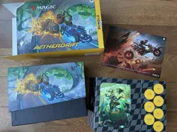 EMPTY BUNDLE BOX Aetherdrift Magic the Gathering MTG - Image 1
