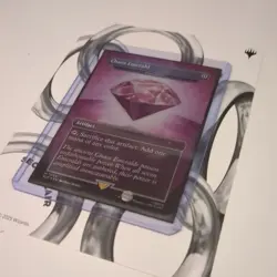 Chaos Emerald Purple Foil - Lotus Petal - Sonic Secret Lair - Magic MTG #7034 - Image 5