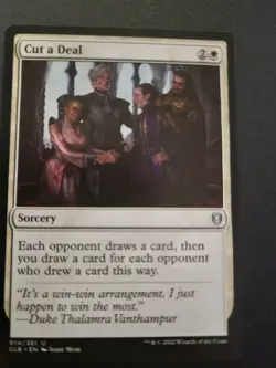MTG Cut A Deal #14 CL Battle for Baldur's Gate -Combine Ship 1-10 $4.88 - Image 1