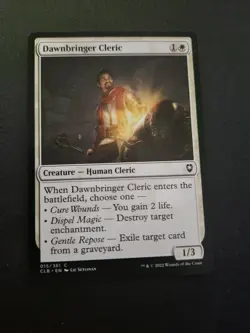 MTG Dawnbringer Cleric #15 CL Battle for Baldur's Gate -Combine Ship 1-10 $4.88 - Image 1