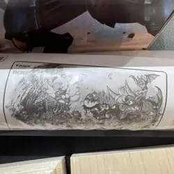 MTG FINAL FANTASY Sephiroth Token Playmat Storage Box Keychain Set New - Image 2